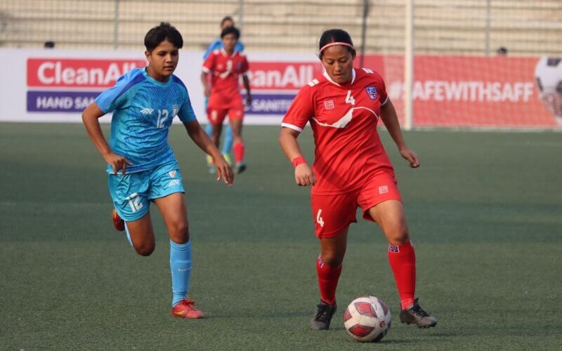 India lose to Nepal, get knocked out of SAFF U20 Women's Championship