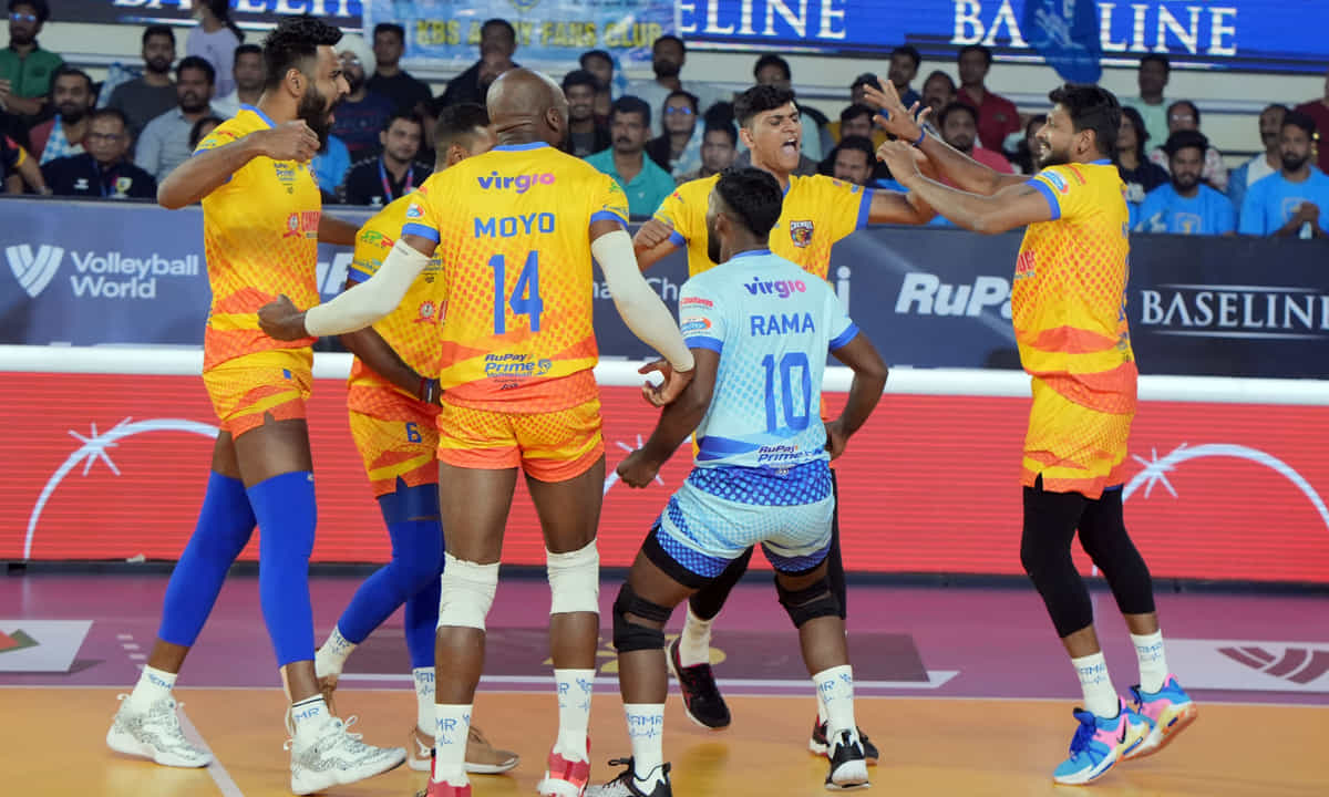 PVL 2023: Chennai Blitz overcome Kochi Blue Spikers in thriller