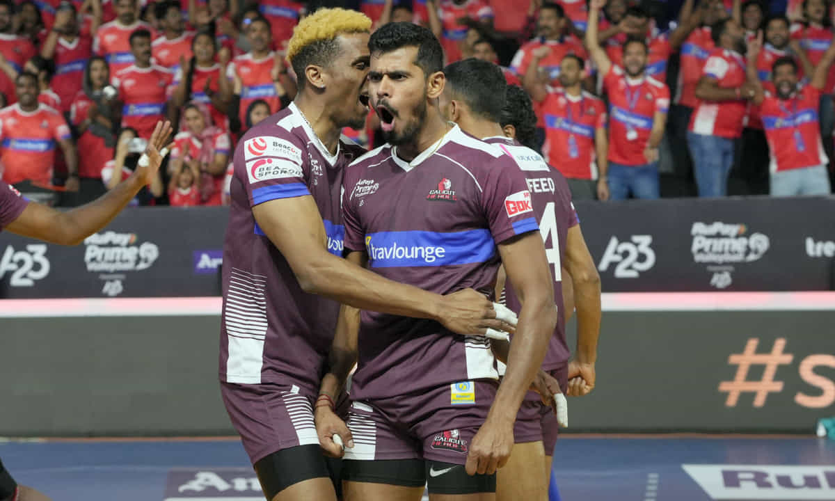 PVL 2023: Calicut Heroes stun Kolkata Thunderbolts to climb to top