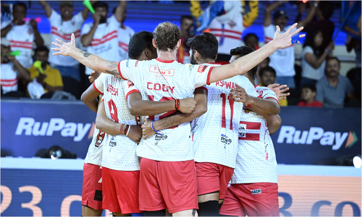 PVL 2023: Kolkata Thunderbolts defeat Kochi Blue Spikers to make it hat-trick of wins, reclaim top spot