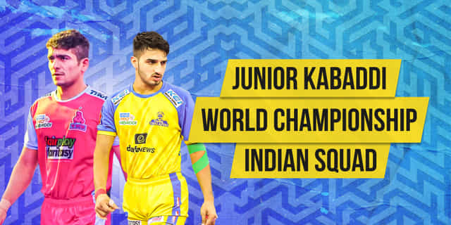 Narender, Ankush headline India squad for 2nd Junior Kabaddi World Championship 2023