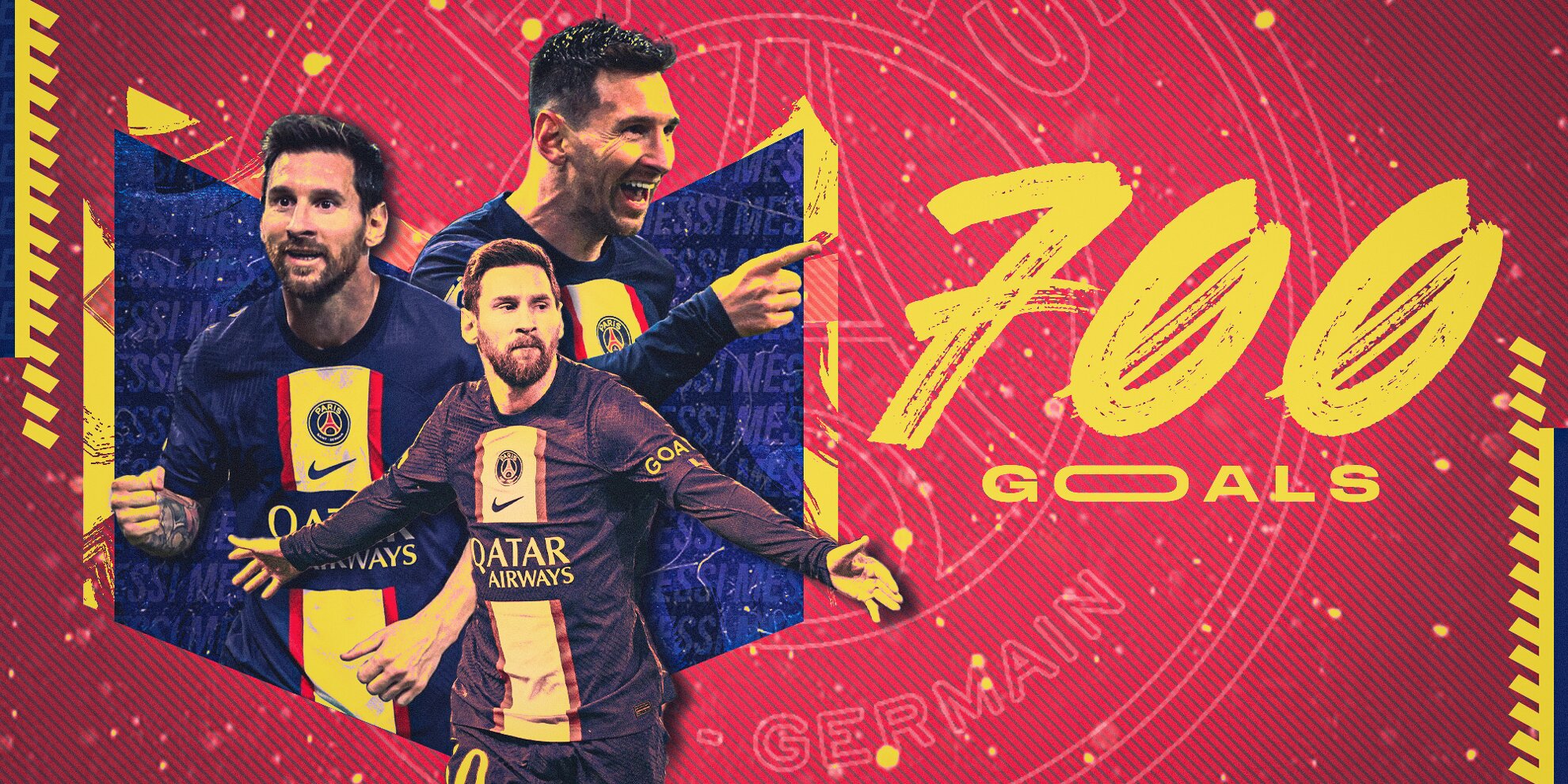 Lionel Messi's 700 club career goals
