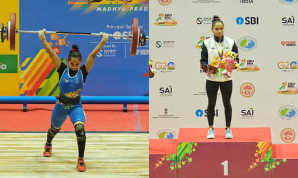 Khelo India Youth Games: Panchami Sonowal, daughter of dhaba owner from Assam, wins gold in weightlifting