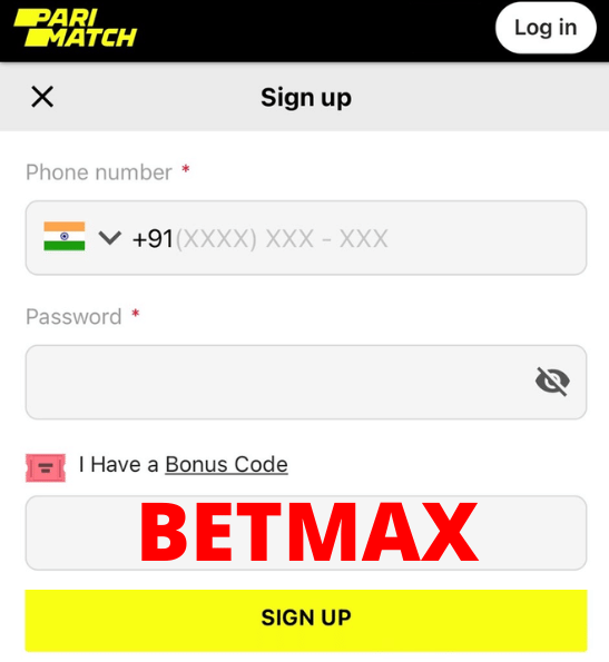 Parimatch Bonus Code 2023 - BETMAX | Get up to INR 20,000