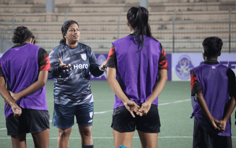 Maymol Rocky India vs Nepal SAFF U-20 Women's Championship 2023