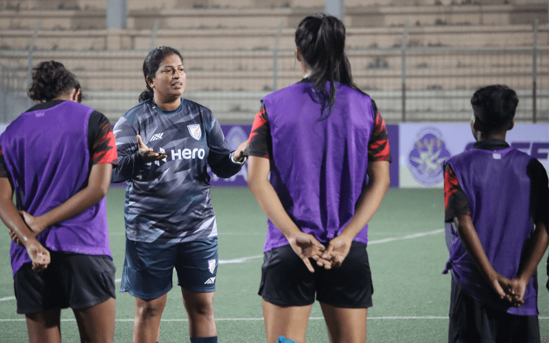 Maymol Rocky wants India to be clinical up front against Nepal
