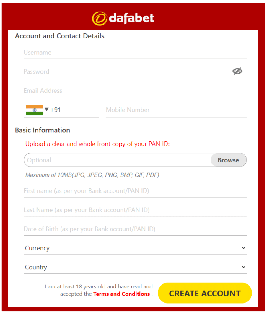 Dafabet Bonus Code 2023 - Up to 160% up to INR16,000