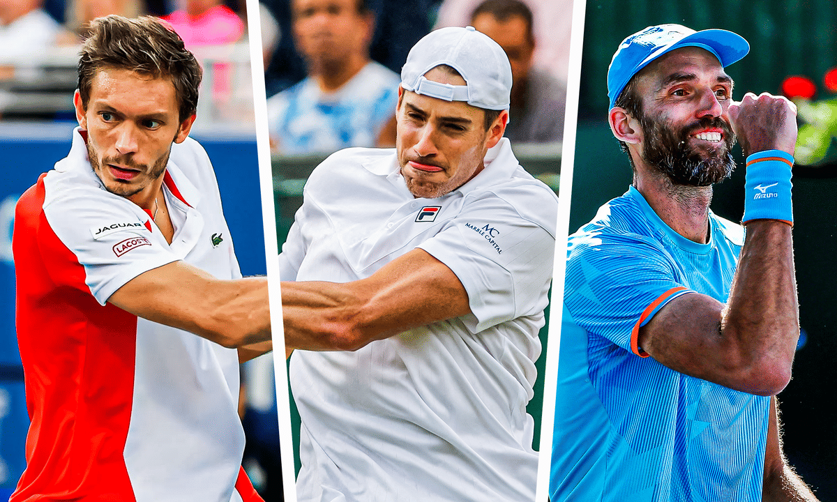 Top 10 tennis players with most aces in single Grand Slam match