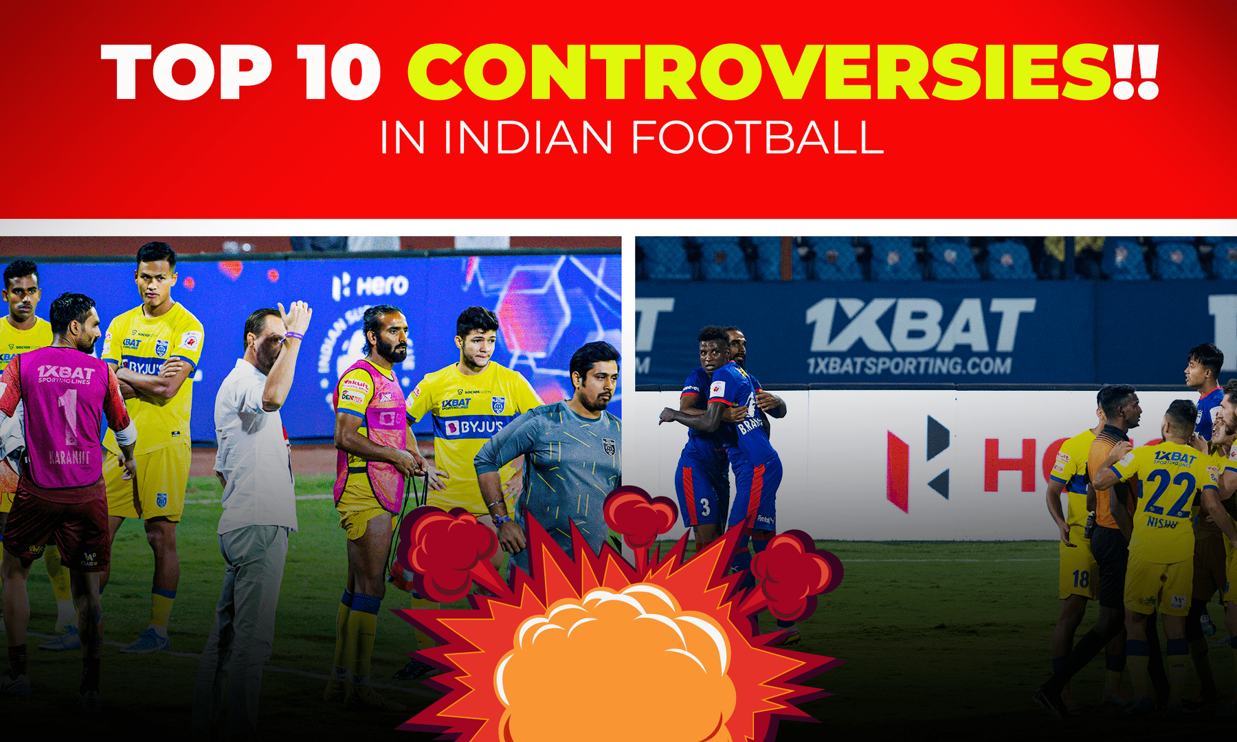 Controversy Controversies in Indian Football ISL I-League