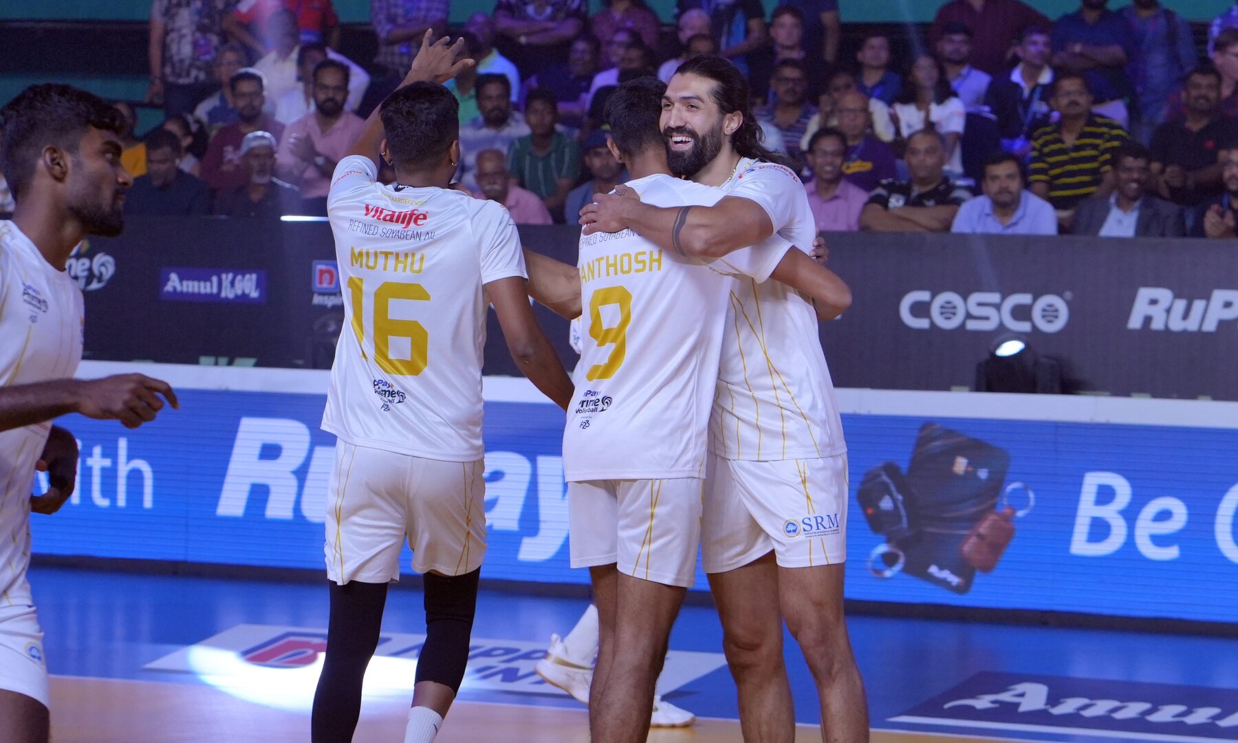 Ahmedabad Defenders vs Calicut Heroes Prime Volleyball League