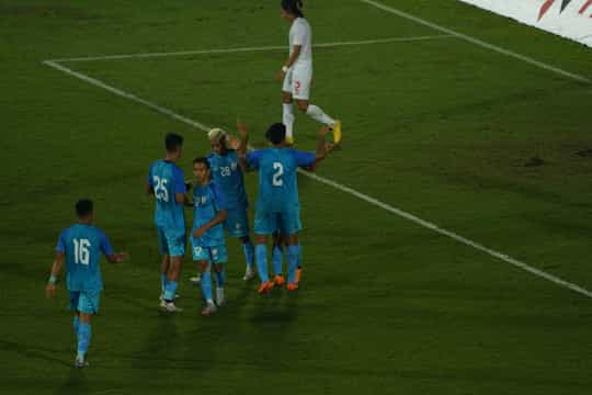 India ride on Anirudh Thapa's solitary goal to beat Myanmar