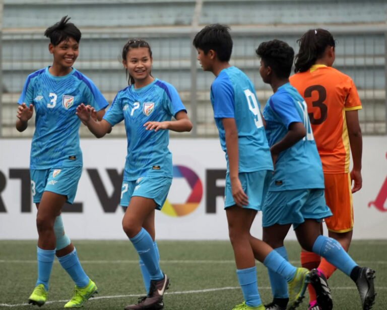 2023-03-indian-football-saff-under-17-womens-championship-india-bhutan-match-report