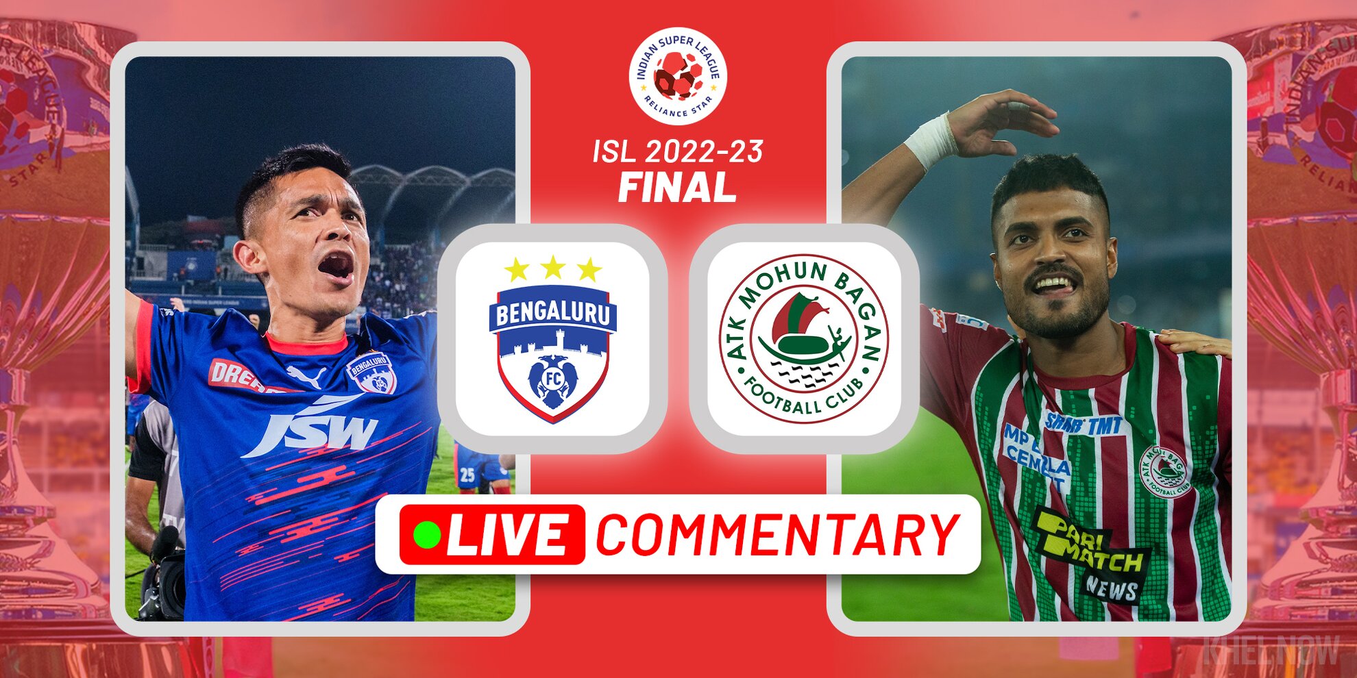ISL 2022-23 Final Live Updates Bengaluru FC vs ATK Mohun Bagan