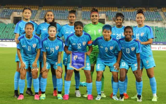 Indian women's team to play 1st Round AFC Women's Olympic Qualifiers in Bishkek