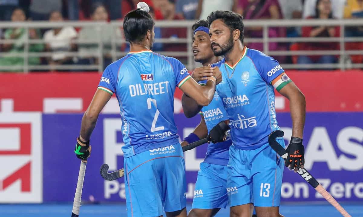 FIH Men's Hockey Pro League 2022-23: India ride on Harmanpreet's hat-trick to put five past Australia