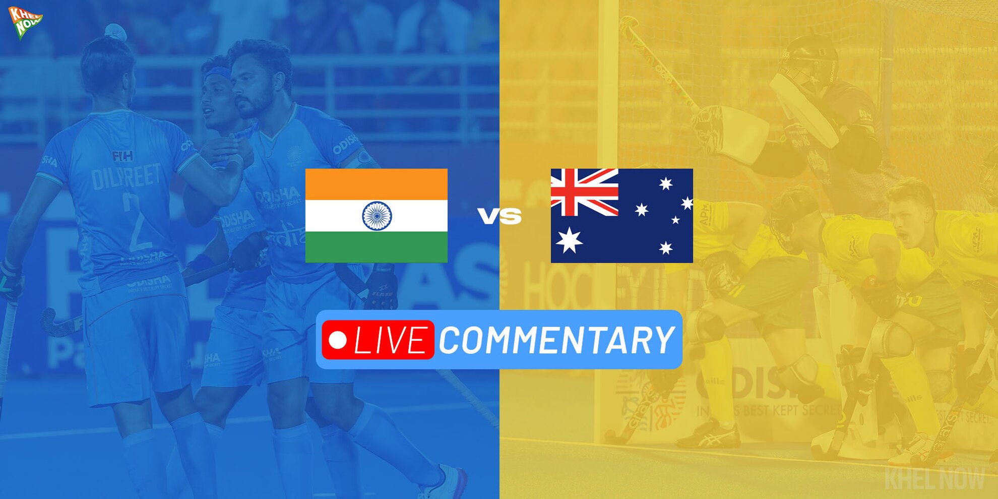 India vs Australia Live FIH Men's Hockey Pro League