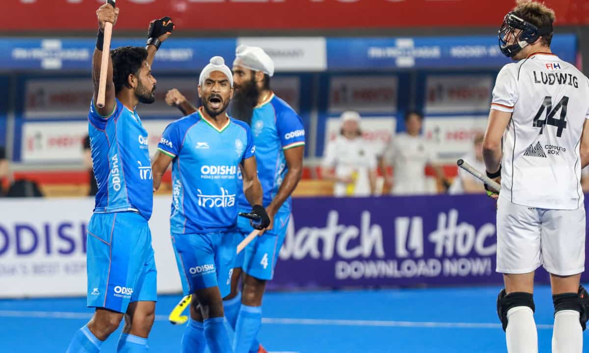 FIH Men's Hockey Pro League 2022-23: Hosts India stun world champions Germany