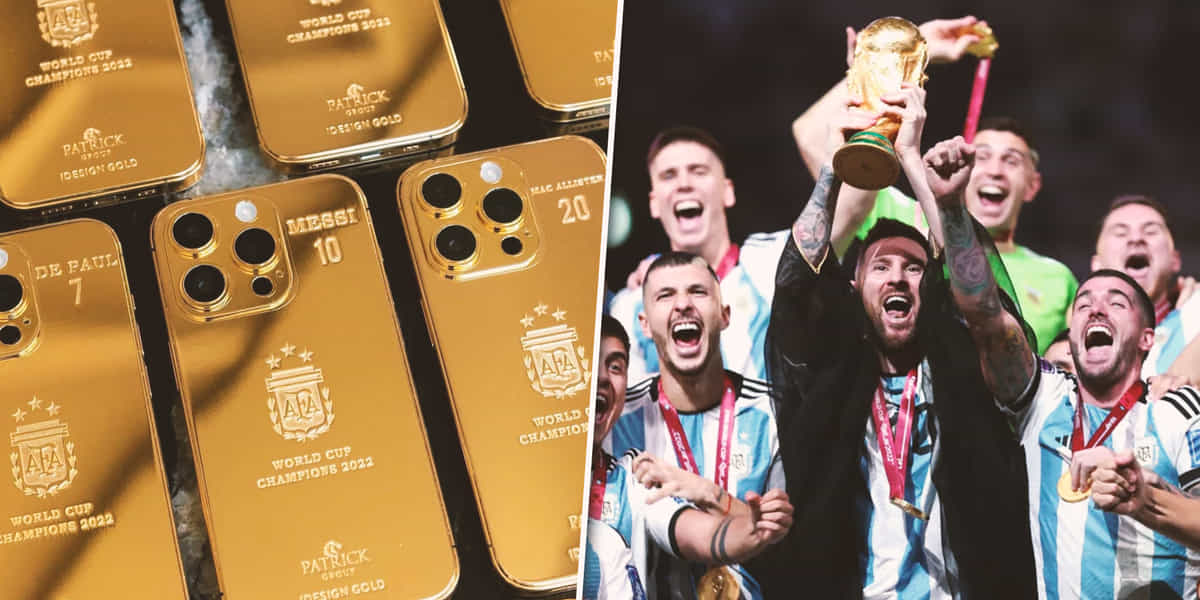 Lionel Messi gifts gold iPhones to Argentina team and staff following World Cup win