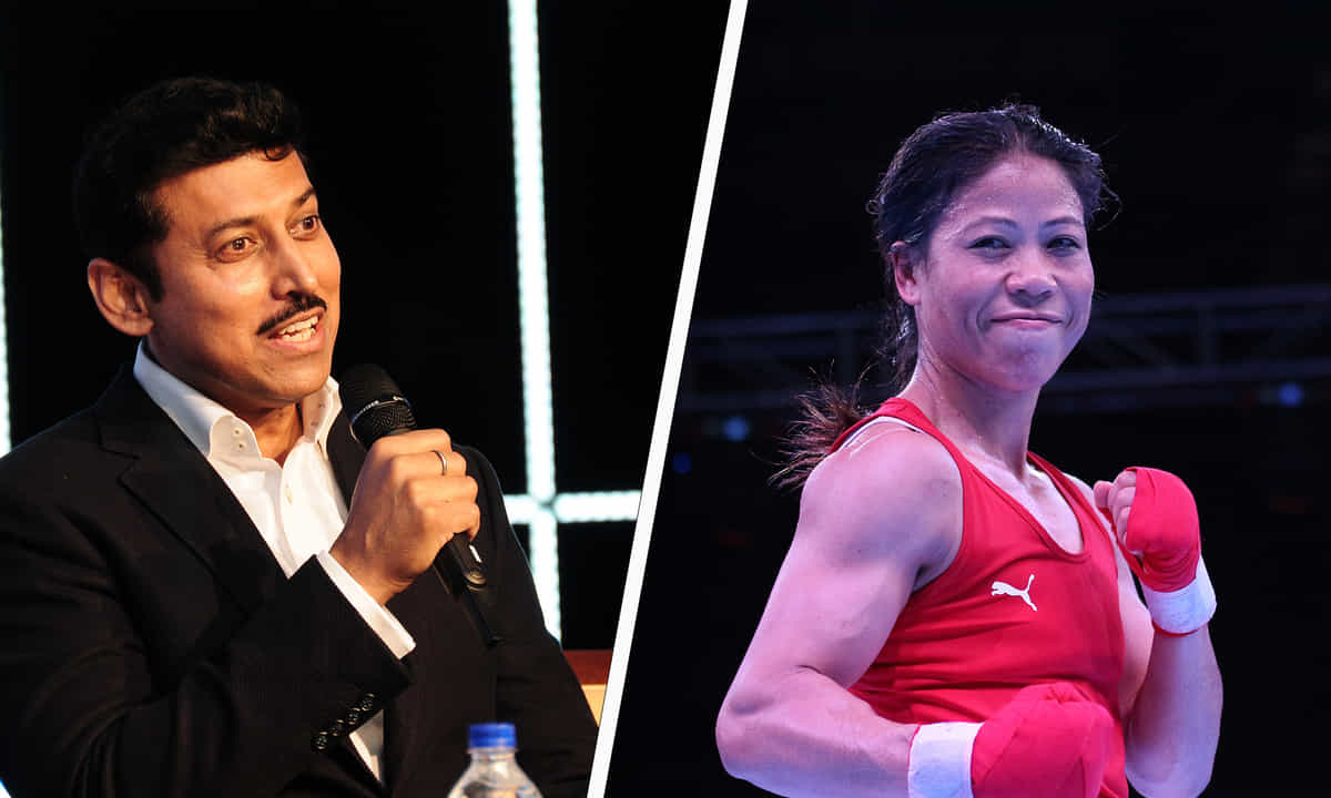 Which Indian athletes have won Olympics medal and World Championships gold in individual events?