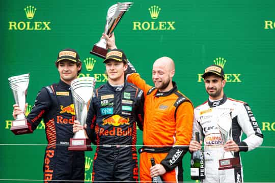 Kush Maini secures F2 podium finish for first time in Melbourne