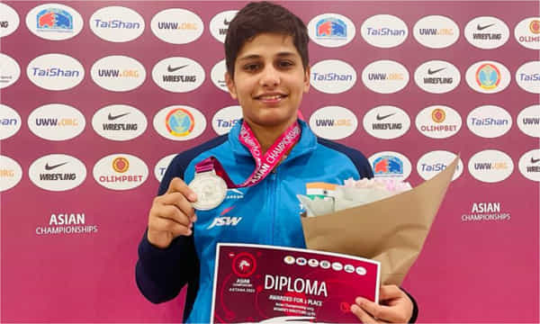 Asian Wrestling C'ships: Antim Panghal clinches silver, four others bag bronze