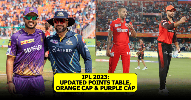 IPL 2023 Updated points table, Orange cap & Purple cap after Match 13 & 14, GT vs KKR & SRH vs PBKS