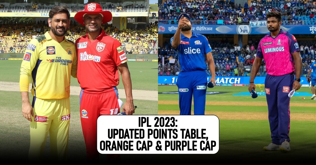 IPL 2023 Updated points table, Orange cap & Purple cap after Match 41