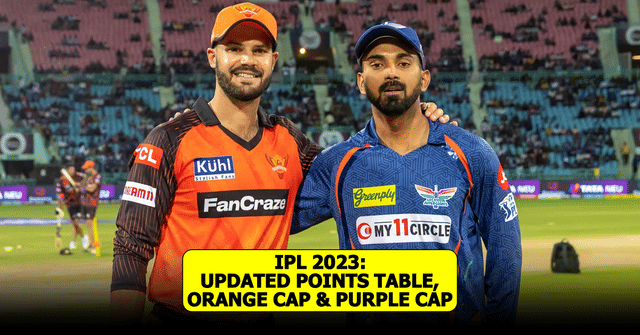IPL 2023 Updated points table, Orange cap & Purple cap after Match 10 between LSG & SRH