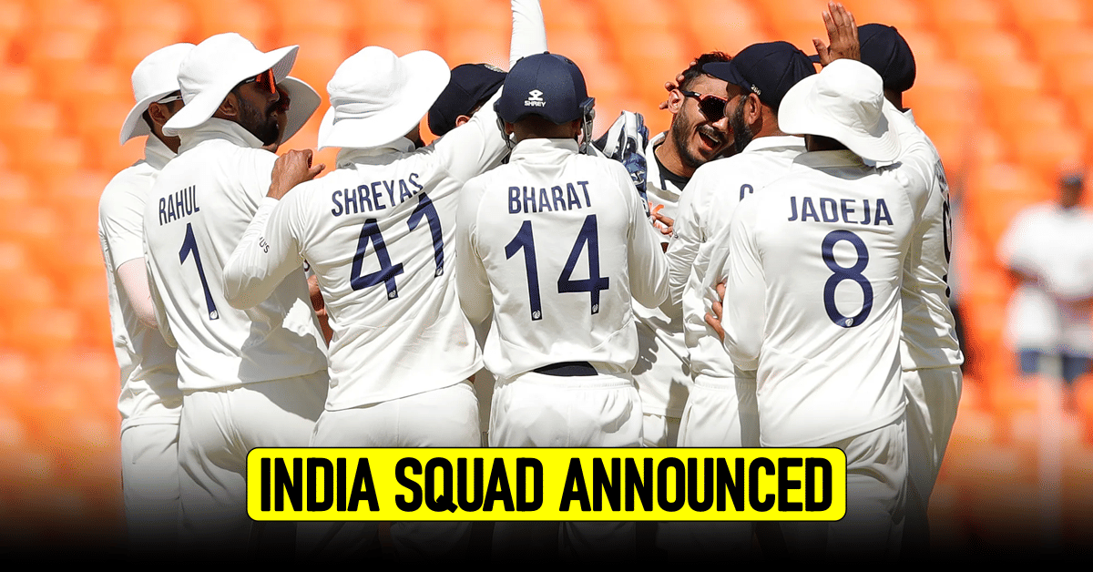BCCI announces India's squad for ICC World Test Championship final against Australia