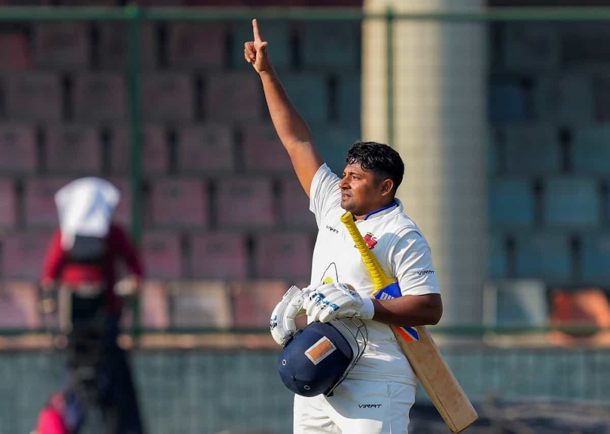 What has Sarfaraz Khan done in the last 2 years in domestic cricket to deserve a spot in India's test side
