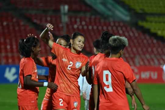 India crush Kyrgyz Republic to reach second round of AFC Women's Olympic Qualifying
