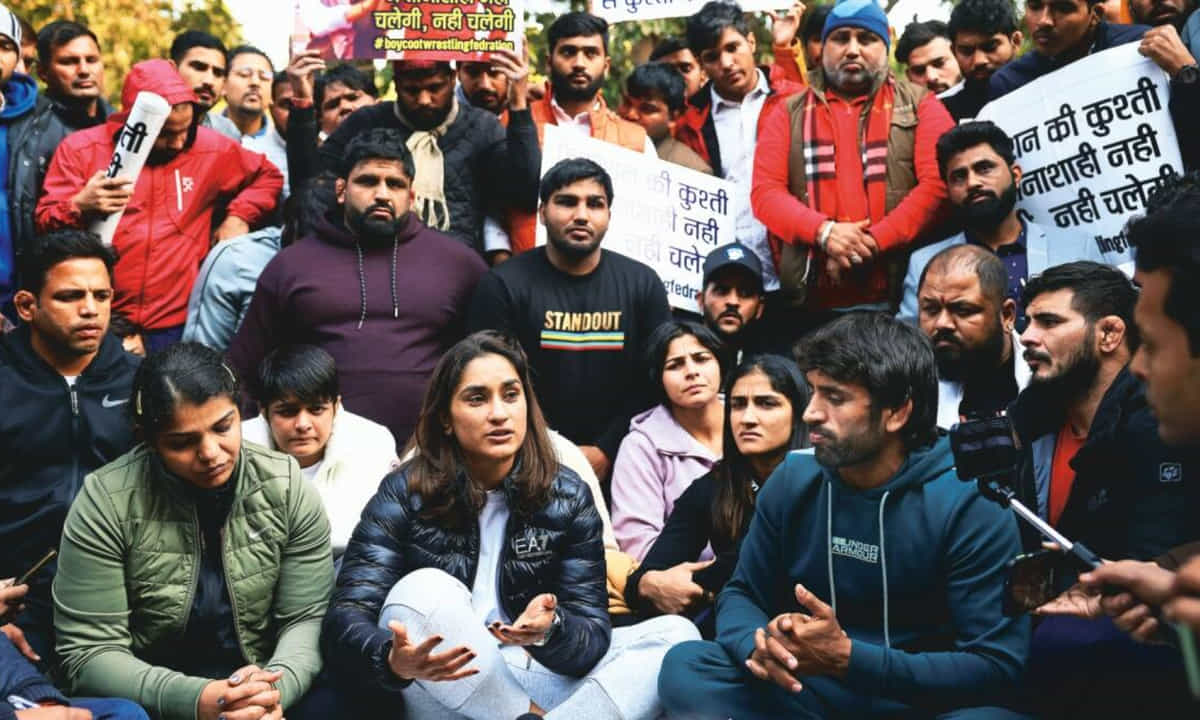 Vinesh Phogat, Bajrang Punia, other top Indian wrestlers resume protest against WFI at Delhi's Jantar Mantar