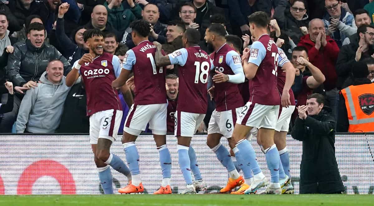 Aston Villa become first Premier League club to score in first 20 games under new manager