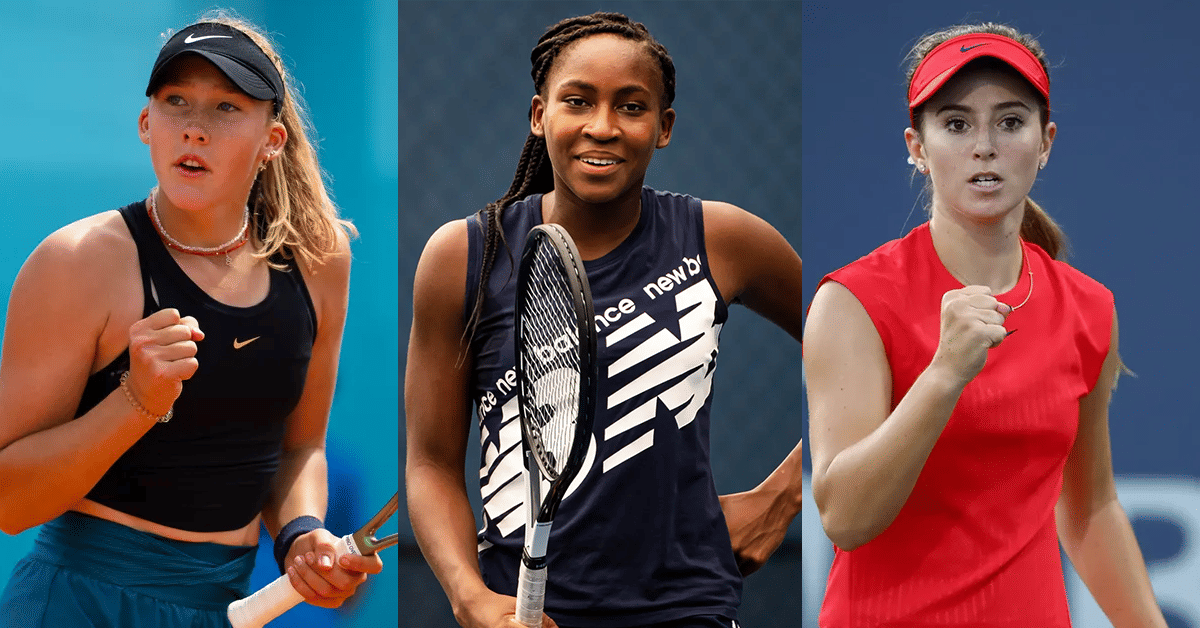 Top five youngest players to win a WTA 1000 match