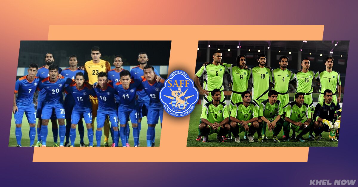 India's Head-to-head Record Against SAFF Championship Opponents Pakistan