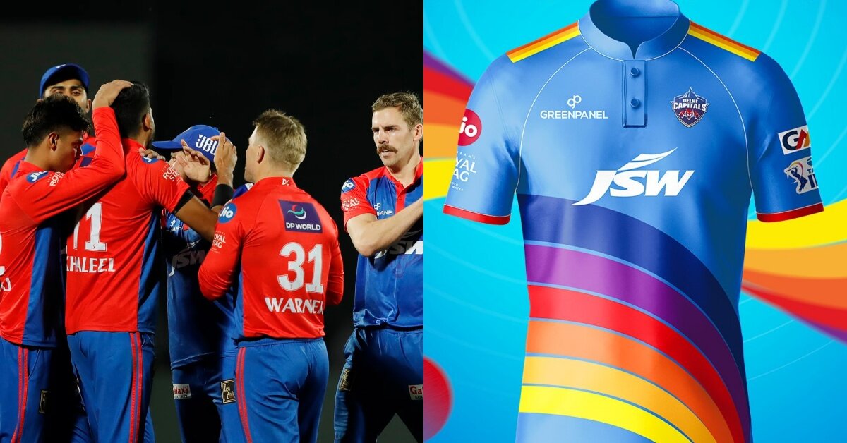 Delhi capitals hot sale rainbow jersey