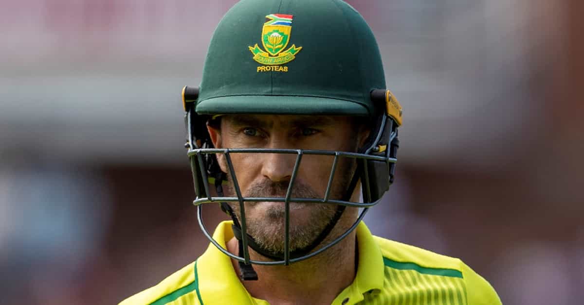 Faf Du Plessis to make comeback in international cricket in T20I format!