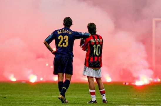 Milan Derby: History behind iconic Champions League photo