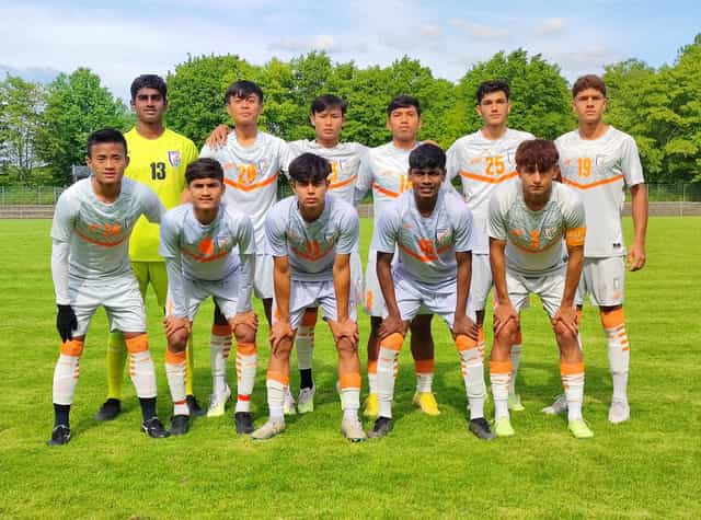 India U-16s football team win big against SSV Reutlingen U-16s in training game