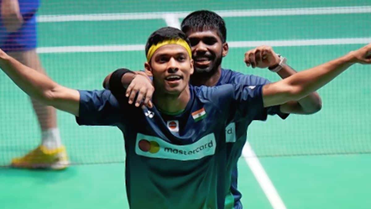 Satwiksairaj Rankireddy and Chirag Shetty achieve their career-best ranking of WR 4 in Men’s Doubles