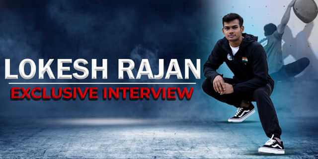 Indian sports climber Lokesh Rajan finding ways to compete despite little help