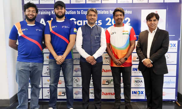 Indian Esports contingent gets exclusive training kits for Asian Games