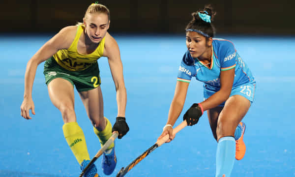 Indian women's hockey team hold Australia in third game of hockey tour