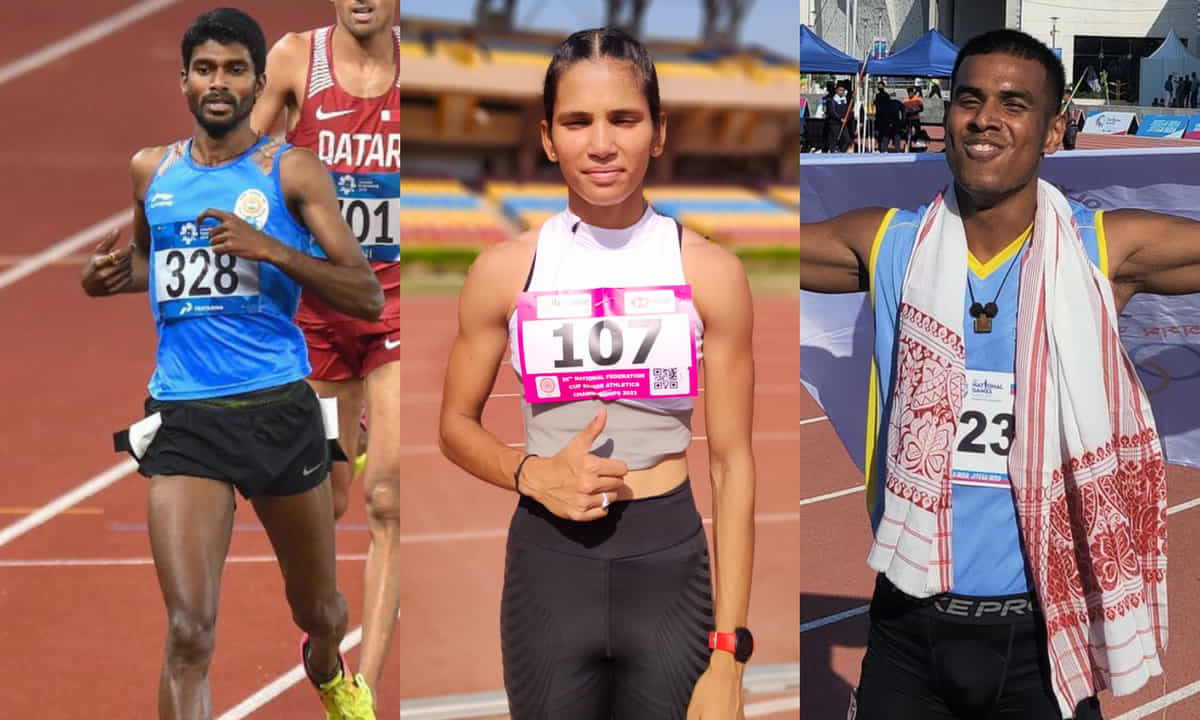 Federation Cup Athletics 2023: Jyothi Yarraji, Amlan Borgohain, Jinson Johnson deliver gold
