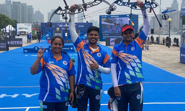 Archery World Cup Stage 2: Jyothi Surekha Vennam, Ojas Pravin Deotale clinch gold in mixed team compound