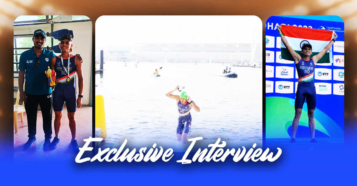 History maker Krushna Tanpure eyes Paralympics medal in Para Triathlon