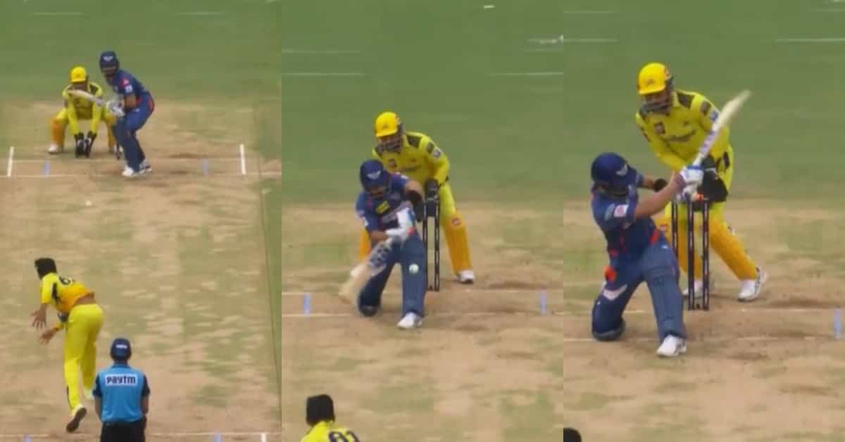 LSG vs CSK: Watch - Maheesh Theekshana knocks back LSG opener Manan Vohra's leg-stump
