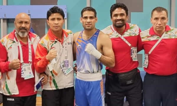 Men's World Boxing Championships 2023: Mohammad Hussamuddin advances to pre-quarters, Ashish Chaudhary bows out
