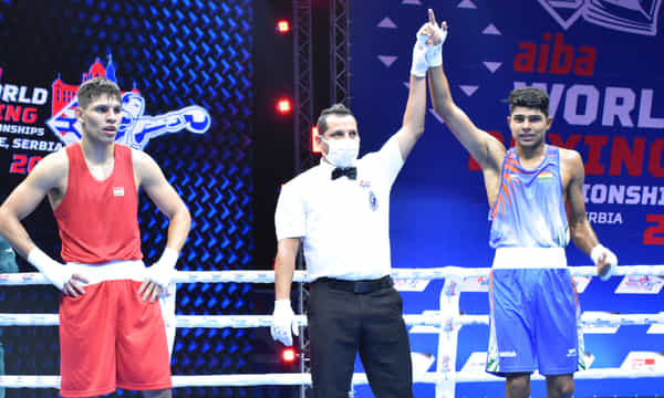 Men's World Boxing Championships 2023: Nishant Dev storms into pre-quarters with statement win
