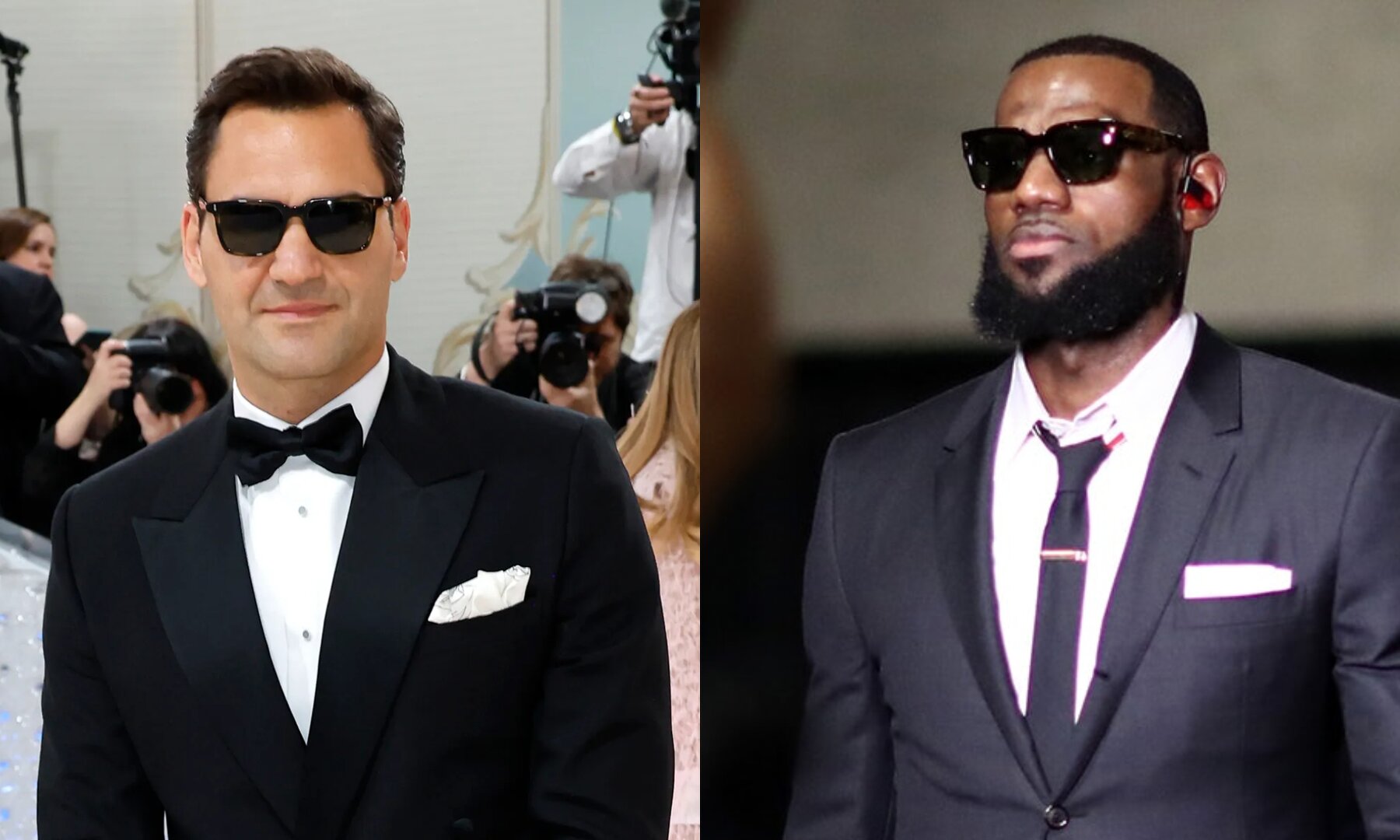 Roger federer hot sale lebron james